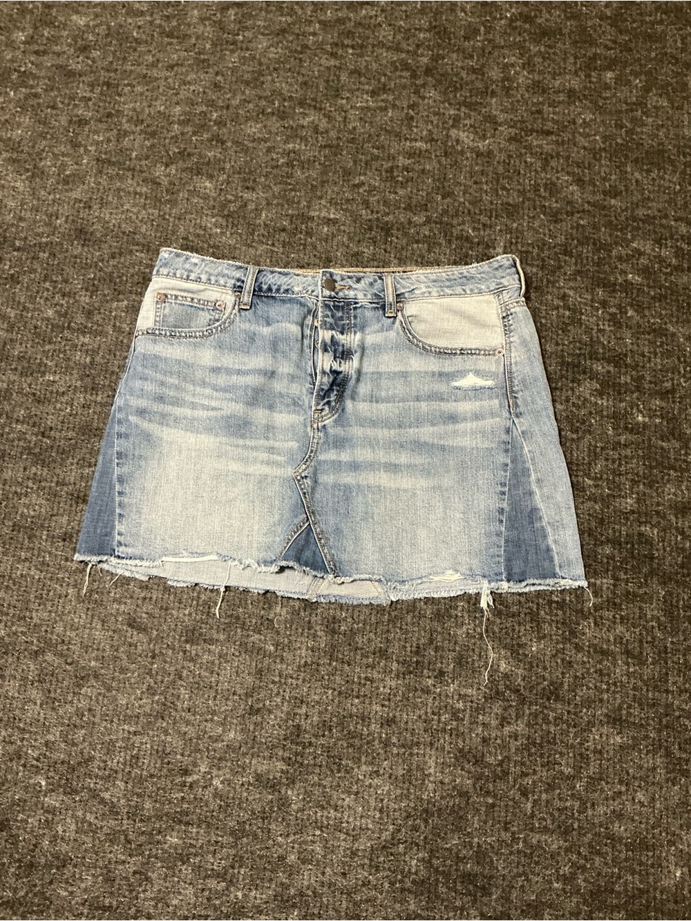 American Eagle Outfitters Light Blue Denim Mini Skirt